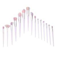 15 PCS Professional Unicorn Makeup Eye Shadow Cosmetic Brush